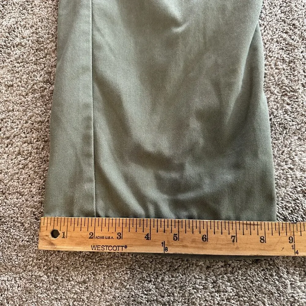 True Religion Green Cargo Pants Mens 30x32 Corpcore Grunge Punk Y2K Style Baggy